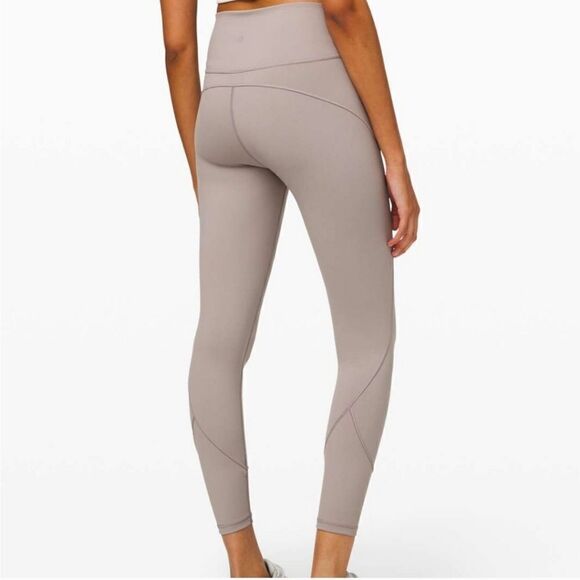 Lululemon In Movement Tight 25" Dark Chrome Legging - Size 4 - Picture 2 of 13